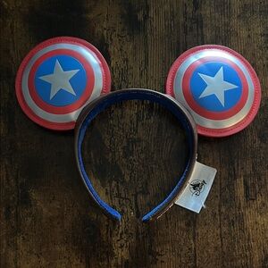 Marvel Disney Captain America Mickey Ears GUC